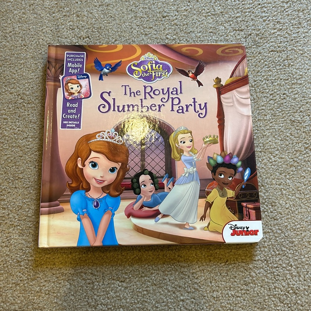 Disney’s Sophia, the first royal slumber party board book
